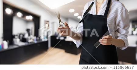 The concept of providing hairdressing services . 115866657
