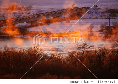 Early morning storm 115867451