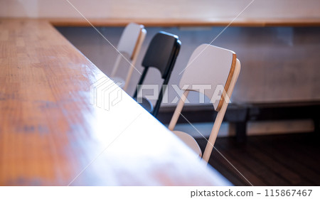 咖啡廳形象木桌椅 咖啡廳形象木桌椅 115867467