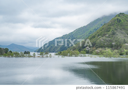 Fukushima Akimoto Lake Fukushima Akimoto Lake 115867491