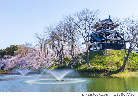 日本賞櫻勝地100選:新潟高田城跡公園 日本賞櫻勝地100選:新潟高田城跡公園 115867756