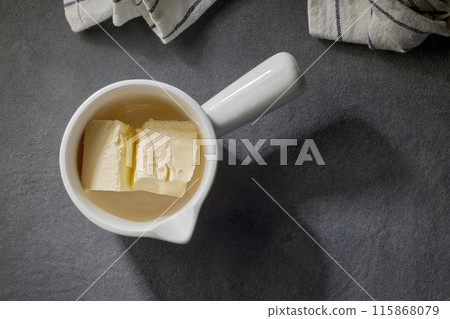 bowl of butter 115868079