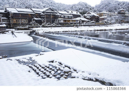 三朝溫泉雪景 115868366