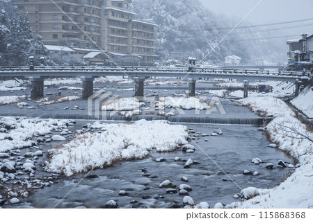 三朝溫泉雪景 115868368