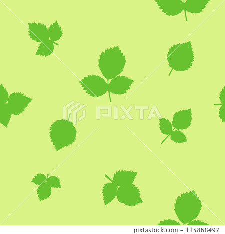 Organic green leaves seamless pattern Organic green leaves seamless pattern 115868497