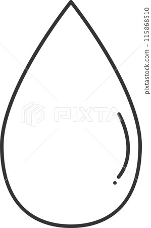 單色滴線圖插圖 115868510