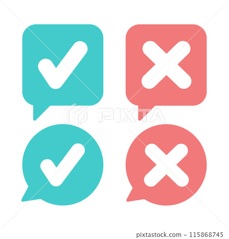 簡單的複選標記 簡單的複選標記 115868745