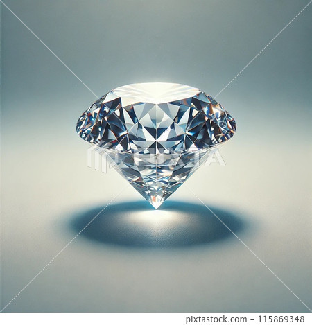 One diamond sparkles 115869348