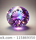 Purple: The brilliance of a single jewel 115869350
