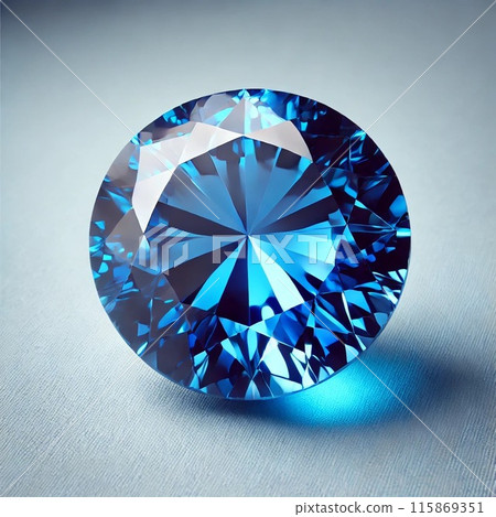 A single sparkle of blue jewel 115869351