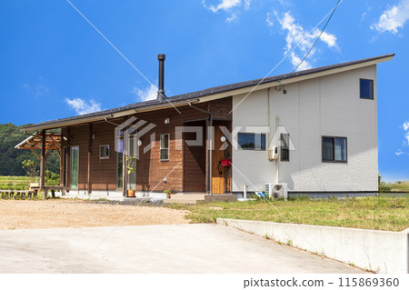 帶煙囪入口的平房 帶煙囪入口的平房 115869360