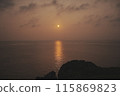 清晨的太陽從左京花升起 115869823