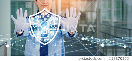 Defending guards and cybersecurity Defending guards and cybersecurity 115870363