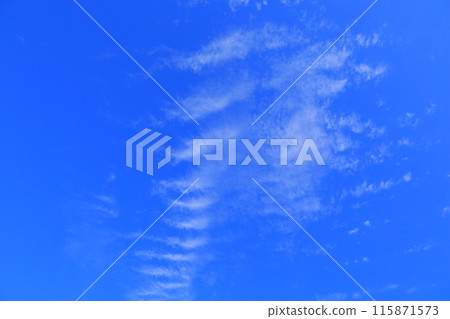 Refreshing blue sky 115871573