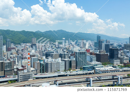 神戶市中央區元町至三宮的風景 115871769