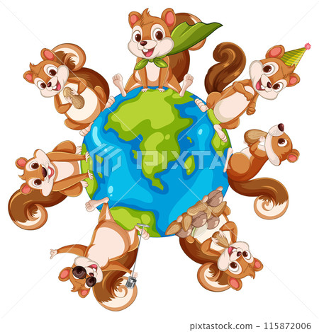 Squirrels Around the World 115872006