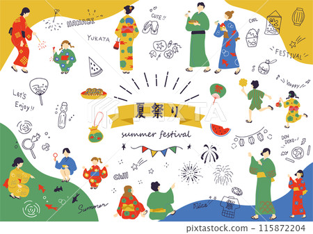 享受夏日祭的人 115872204