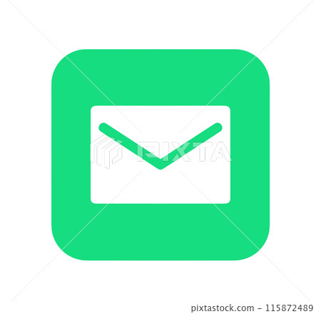 A simple green email app 115872489