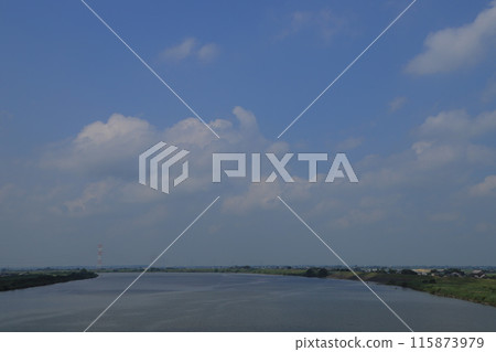 Landscape with river Landscape with river 115873979