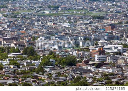 奈良市的城市景觀 奈良市的城市景觀 115874165