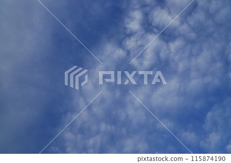 Clouds floating in the blue sky 115874190