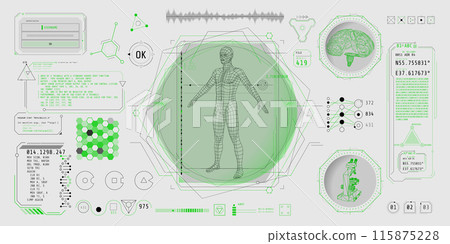 HUD interface design for decoding big data. 115875228