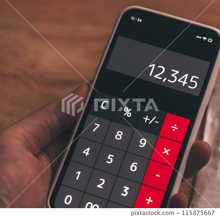 smartphone screen 115875667