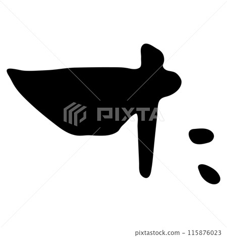 た (Hiragana) / Handwritten calligraphy material 115876023