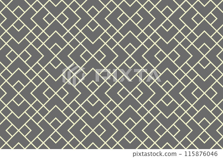 The geometric pattern with lines. Seamless vector background. Gray and beige texture. Graphic modern pattern. Simple lattice graphic design The geometric pattern with lines. Seamless vector background. Gray and beige texture. Graphic modern pattern. Simple lattice graphic design 115876046