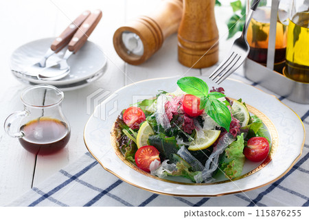 健康海藻沙拉（5種海藻、銀耳、蒟蒻瓊脂） 115876255