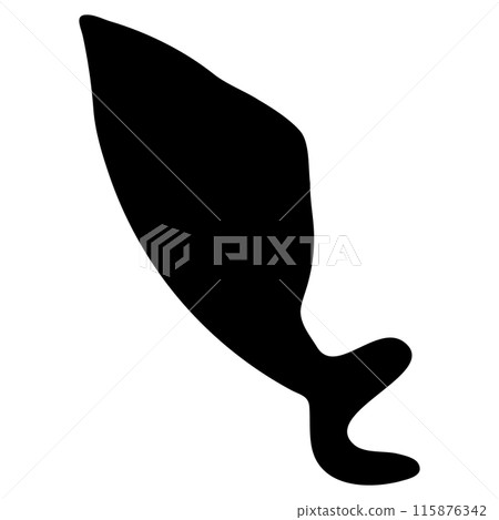 To (Hiragana) / Handwritten calligraphy material 115876342