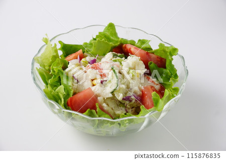 新鮮土豆沙拉 115876835