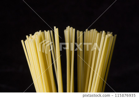 Dried noodles Spaghetti 115876935