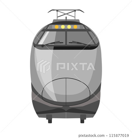 Illustration of the front of the 400 series Shinkansen Illustration of the front of the 400 series Shinkansen 115877019