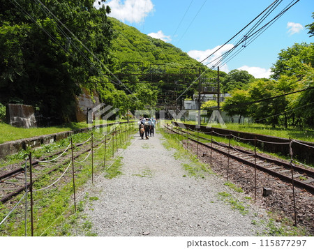 Yokokawa, Megane Bridge, and Lake Usui 115877297