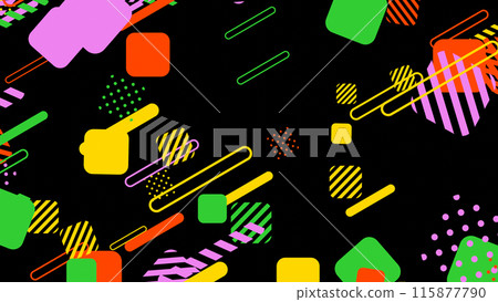 粒子VJ造型流行彩色粉彩【有單獨版本】 115877790