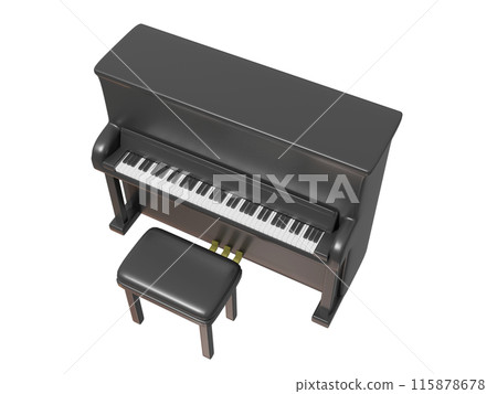 3D鋼琴圖 115878678