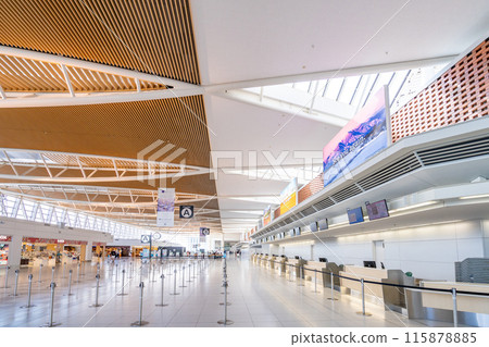 New Chitose Airport Terminal Building International Departure Lobby New Chitose Airport Terminal Building International Departure Lobby 115878885
