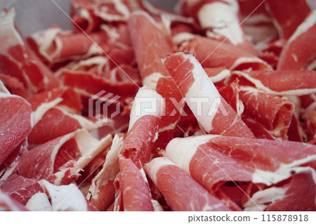 Marbled beef Marbled beef 115878918