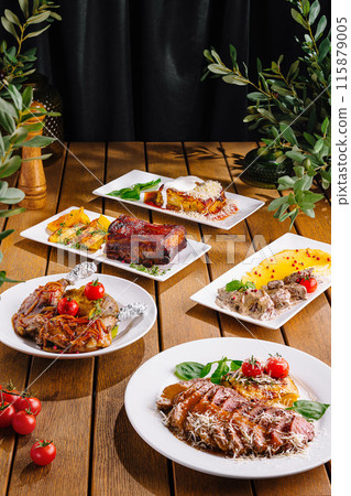 Gourmet feast 115879005