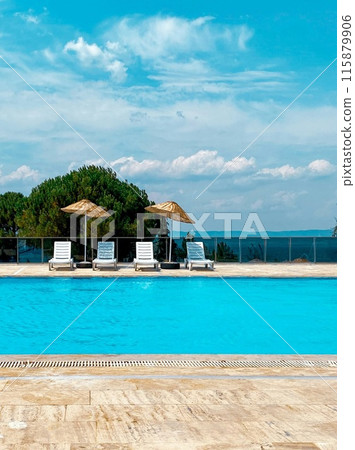 Pool in nature Pool in nature 115879906