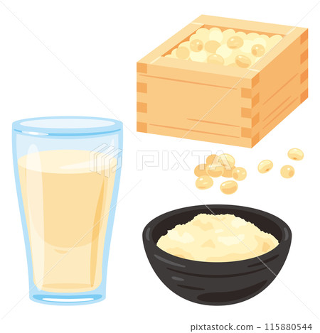豆奶、豆渣和大豆 115880544