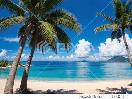 Summer beach resort 115881101