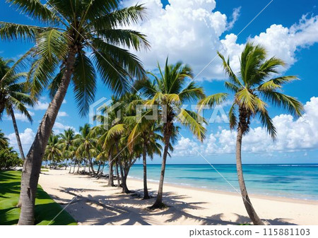 Summer beach resort 115881103