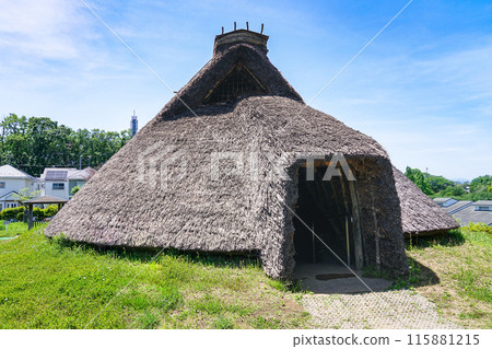 繩文復原住宅本町田遺址公園(東京都町田市) 繩文復原住宅本町田遺址公園(東京都町田市) 115881215