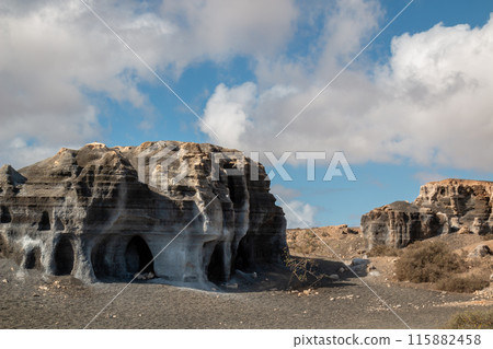 Rock formations park, Antigua Rofera, Lanzarote, Spain 115882458