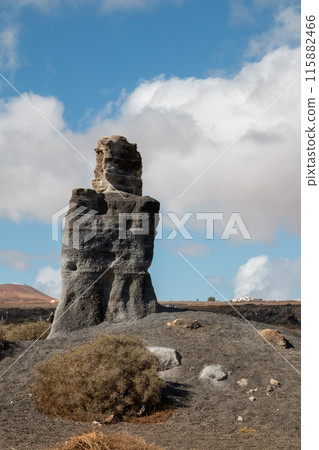 Rock formations park, Antigua Rofera, Lanzarote, Spain Rock formations park, Antigua Rofera, Lanzarote, Spain 115882466