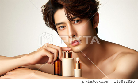 正在化妝的男人 115882820