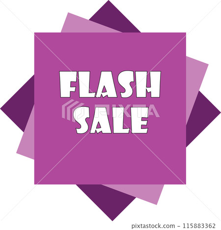 Flash Sale Vector Graphic 115883362