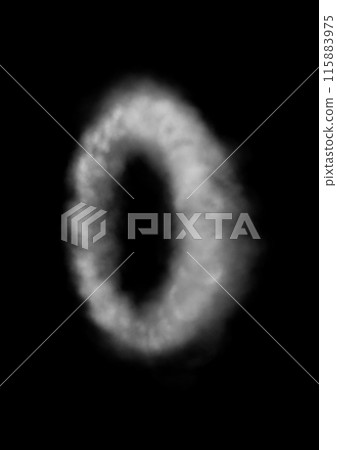 一圈煙霧,看起來像是從空氣炮中冒出來的。 一圈煙霧,看起來像是從空氣炮中冒出來的。 115883975